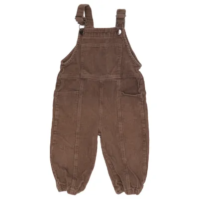 Dungarees (Brown) from Zara Cotton