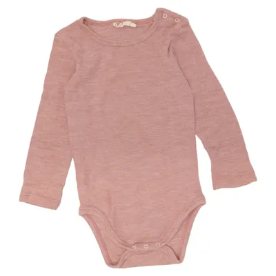 Body (Rosa) från People Wear Organic Ekologisk bomull, Silke, Ull