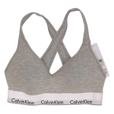 Brassière (Gris) de Calvin Klein Coton, Modal