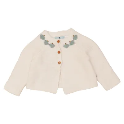 Cardigan (White) from Okaïdi