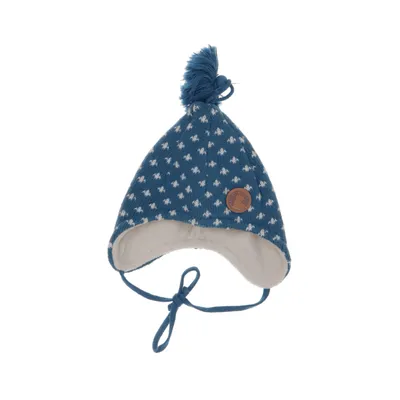 Trapper hat (Blue, White) from Finkid