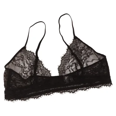 Bralette (Black) from Understatement Elastane, Polyamide