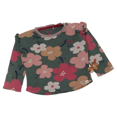 T-shirt à manches longues (Vert, Multicolore) de Sigikid Coton
