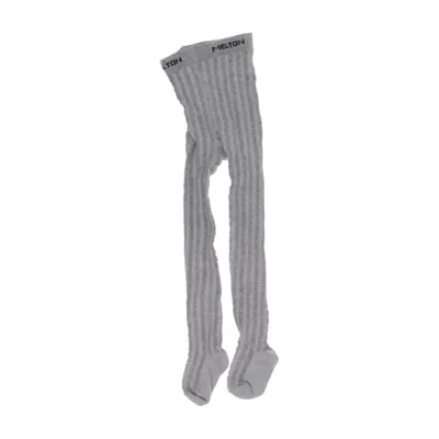 Collants polaires (Gris) de Melton Coton, Élasthane, Polyamide