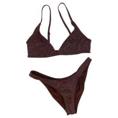 Bikini (Bruin) van Triangl Elastaan, Polyester