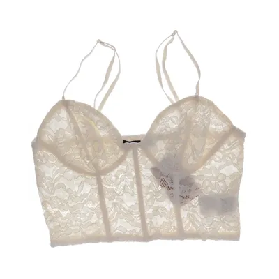Bustier (Beige) fra Sinsay Elastan, Polyamid