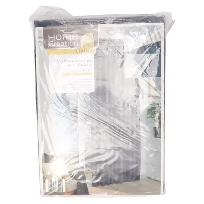Pleat curtain (Blue) from Home Creation Cotton