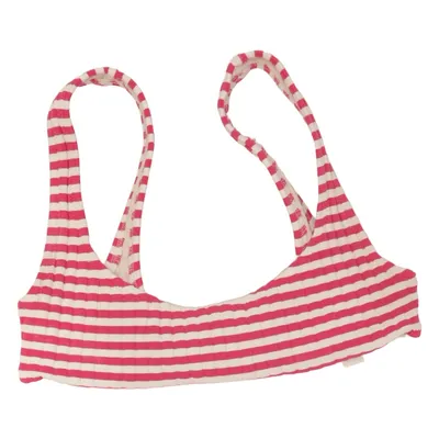 Bikiniöverdel (Rosa, Vit) från Solid & Striped Elastan, Polyamid
