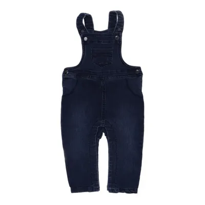 Hängselbyxor (Blå) från Pocopiano Elastan, Ekologisk bomull, Polyester