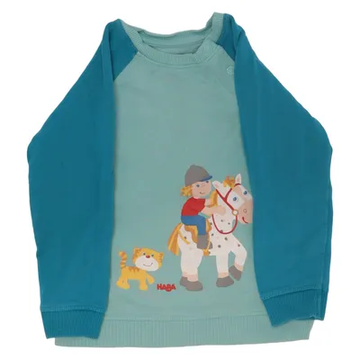 Sweatshirt (Blå, Grøn) fra Jako-O Bomuld, Elastan