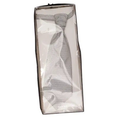 Cravate foulard (Gris, Bleu) de Wilvorst Polyester, Viscose