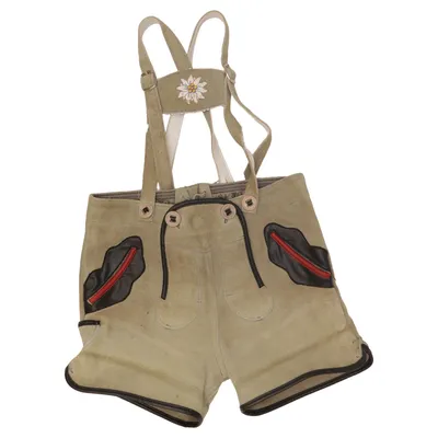 Lederhosen (Green, Black, Red) from St. Peter Trachten