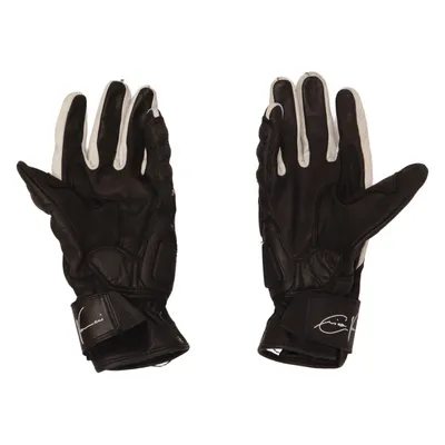 Gants de moto (Noir, Blanc) de Vanucci Cuir, Polyester