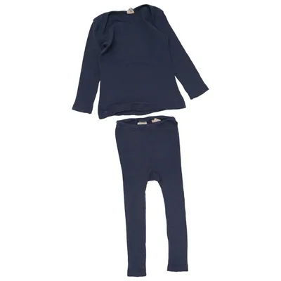 Baselayer (Blå) fra Cosilana Silke, Uld