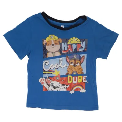 T-shirt (Blue, Multicolored) from C&A Cotton