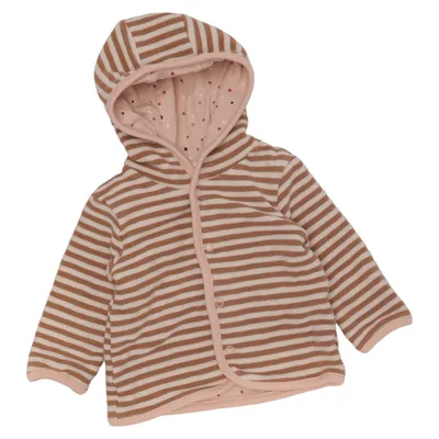 Hoodie (Beige, Brown) from Topomini Cotton, Elastane