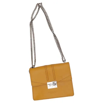 Shoulder-bag (Yellow) from Seidenfelt Polyester, Polyurethane, Wool