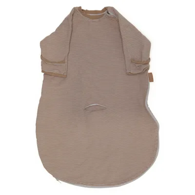 Swaddle sack (Beige, White) from Hoppediz Cotton