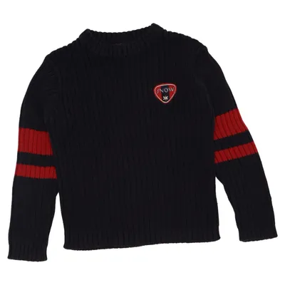 Pull-over (Bleu, Rouge) de Smily Acrylique, Coton