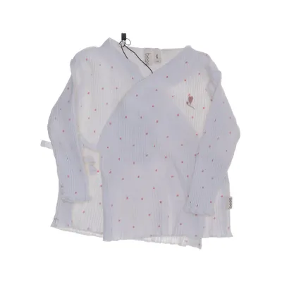 Omlottblus (Vit, Röd) från Beb-Esi Elastan, Ekologisk bomull