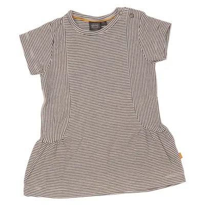 Dress (White, Gray) from Babyface Cotton, Elastane