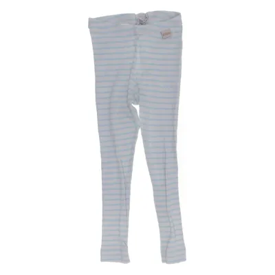 Leggings (Blå, Vit) från Petit Piao Elastan, Modal, Ekologisk bomull