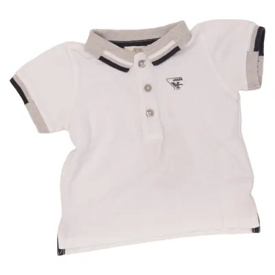 Polo shirt (White, Gray, Black) from Armani Baby Cotton