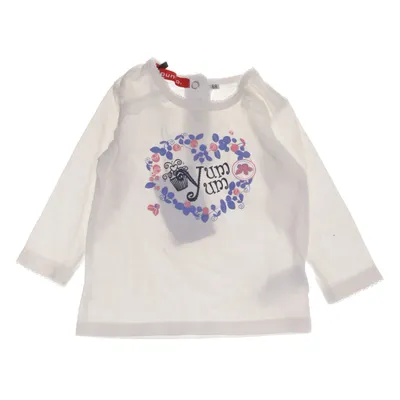 Långärmad t-shirt (Vit, Flerfärgad) från A Punto. Bomull