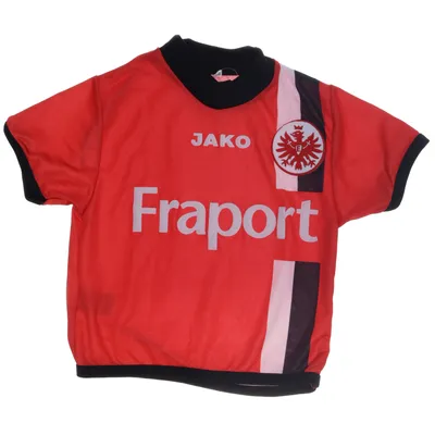 Fodboldtrøje (Rød, Sort, Hvid) fra Jako Polyester