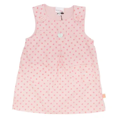 Dungaree dress (Pink) from Bornino Cotton