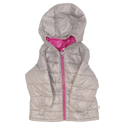 Vinterjacka (Grå, Rosa) från Benetton Baby Polyester