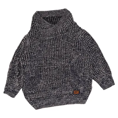Strickpullover (Blau, Grau) von Dopo Dopo Baby Baumwolle
