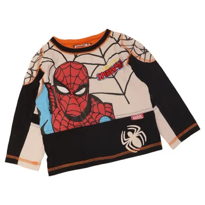 Long sleeve T-shirt (Black, Multicolored) from Marvel Comics Cotton