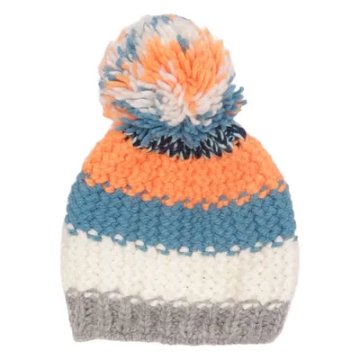 Bonnet à pompon (Multicolore) de Dime Polyester, Laine