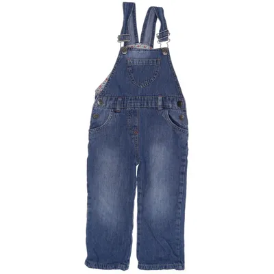 Dungarees (Blue) from Papagino Cotton