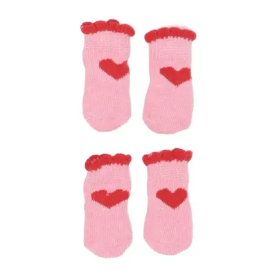 Dog shoes (Pink, Red, White)
