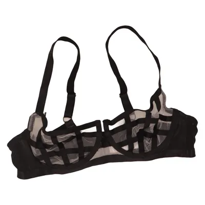 Bra (Black) from Wolf & Whistle Elastane, Polyamide