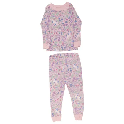 Pyjamas (Rosa, Flerfärgad) från Wonder Nation Bomull, Återvunnen polyester