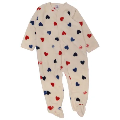 Rompers (White, Red, Blue) from Petit Bateau Cotton, Polyester