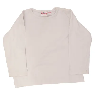 Långärmad t-shirt (Vit) från Impidimpi Bomull