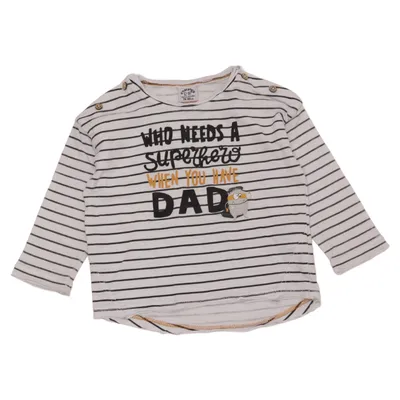 Långärmad t-shirt (Vit, Svart) från Charanga Bomull