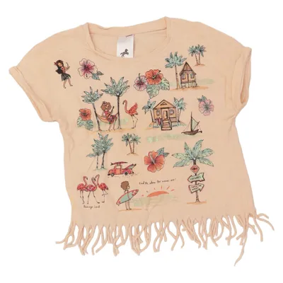 T-shirt (Beige, Flerfärgad) från Palomino by C&A Bomull