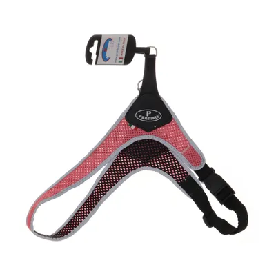 Dog harness (Pink, Black, Gray) from Pratiko