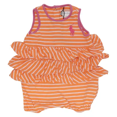 Rompers (Orange, White) from Ralph Lauren Cotton