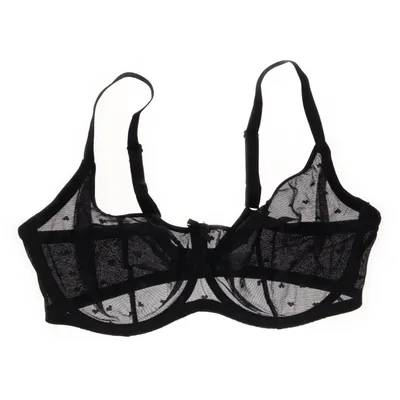 Bra (Black) from Ivory Rose Elastane, Polyamide, Polyester
