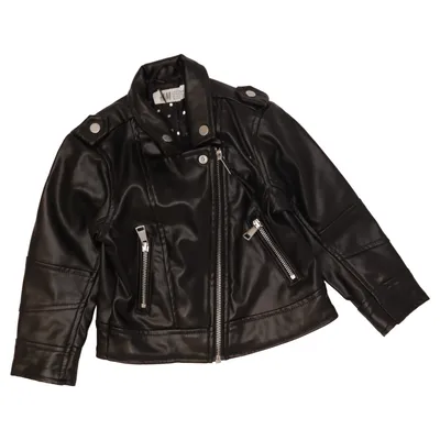 Bikerjacka (Svart) från H&M Polyester