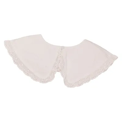 Shirt collar (White) from H&M Cotton