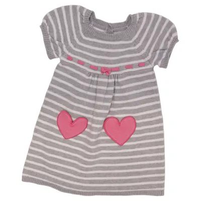 Kjole (Grå, Hvid, Pink) fra Gymboree