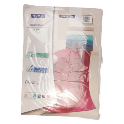 Bath towel (Pink) from Pearl Cotton