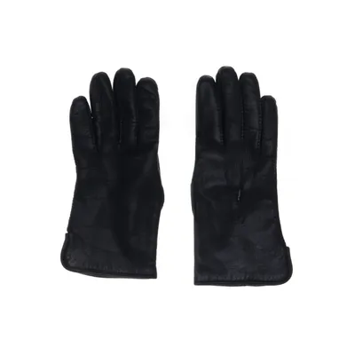 Leren handschoenen (Zwart)